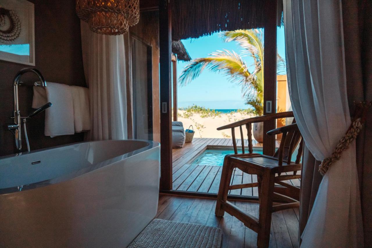 Eclectic Beach Retreat Cabo Nhamua Zewnętrze zdjęcie