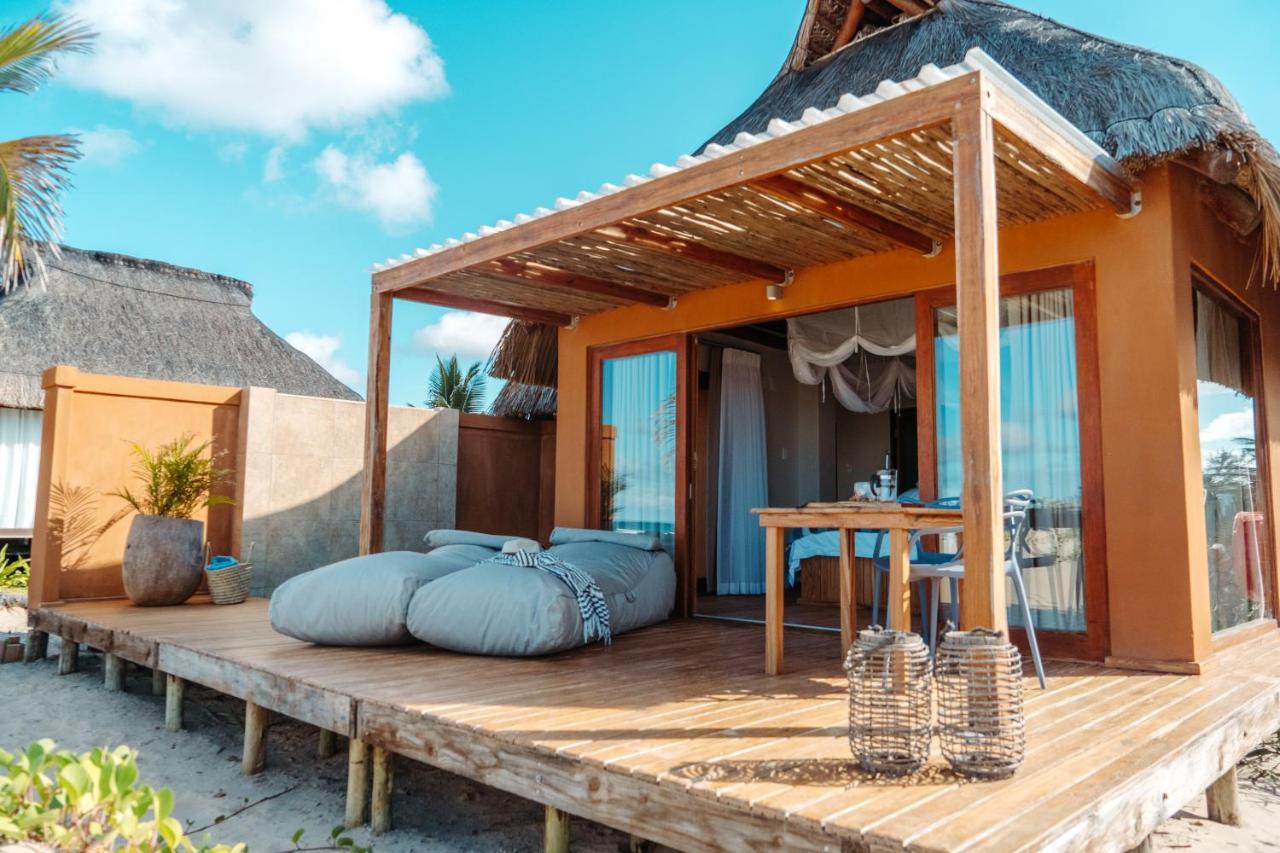 Eclectic Beach Retreat Cabo Nhamua Zewnętrze zdjęcie
