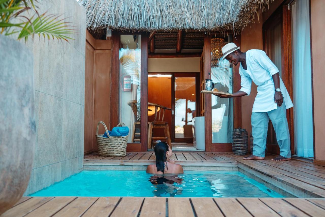 Eclectic Beach Retreat Cabo Nhamua Zewnętrze zdjęcie